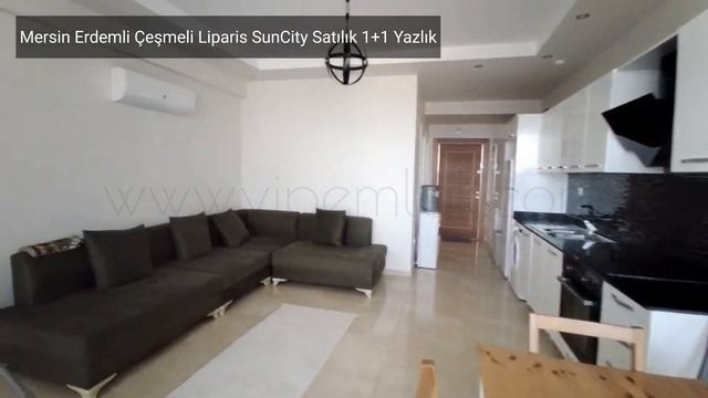 Mersin Erdemli Çeşmeli Liparis Sun City Satılık 1+1 Yazlık
