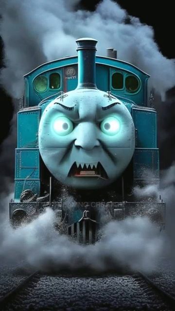 Жуткий паровозик Томас Ghost Thomas The Tank Engine Train