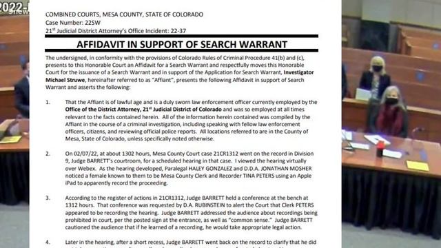Mesa County clerk Tina Peters arrested, released by Grand Junction police
