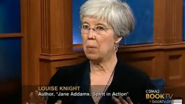Book TV: Louise Knight, "Jane Addams: Spirit in Action"