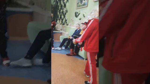 Песни под гармонь в санатории Нижнеивкино, Кировской области.