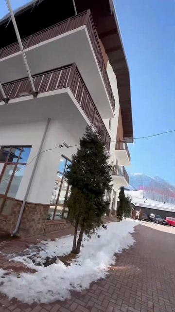Где живут миллиардеры в Роза Хутор? Тихая роскошь АК Бенефит #hilton #сочи #краснаяполяна