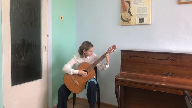 Волкова Анна, "Как ходил, гулял Ванюша" РНП обр. С. Кочетова