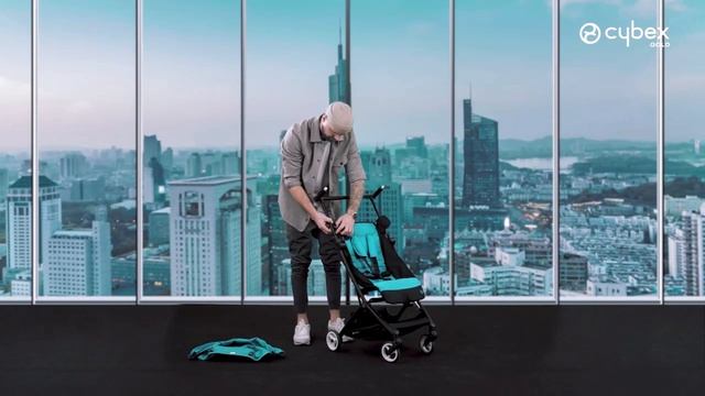 Как снять ткань с сиденья коляски Libelle CYBEX