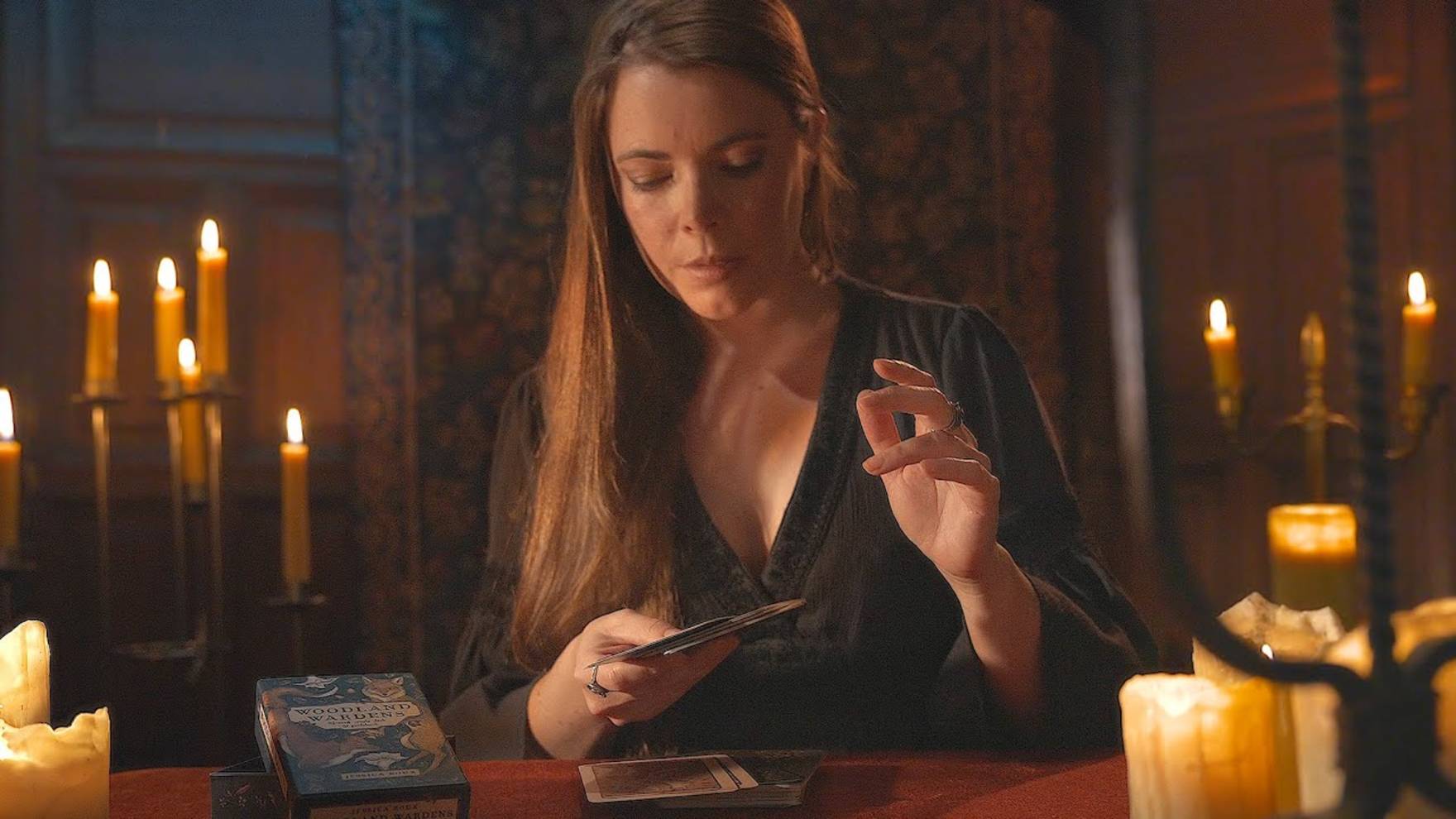 [Moonlight Cottage ASMR] Examining Tarot & Oracle Cards