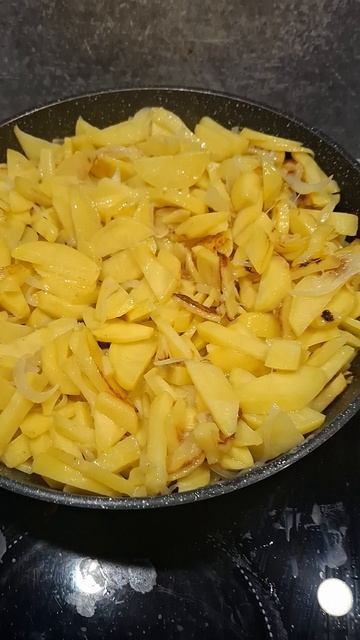 Жареная картошечка❤️🔥