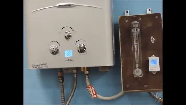 Marey Tankless Power Gas Adjustments & Settings