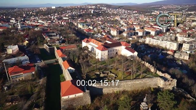 Аэросъемка Ужгорода