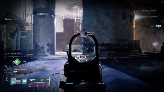 Cerberus is a long range shotgun!