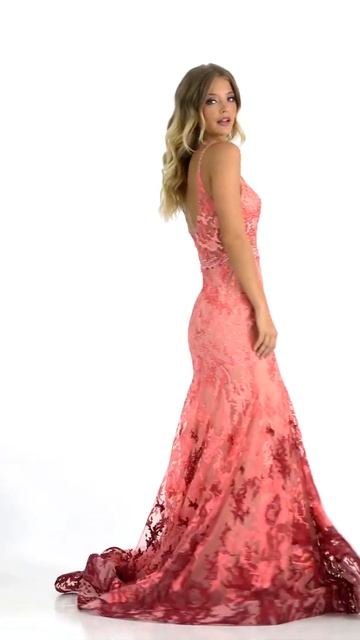 Mac Duggal Coral Prom Dress 79288M