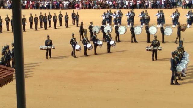 Sri Lanka Air Force Band Display at China Bay January 2019