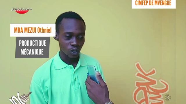 #Interview (#6) MBA MEZUI #stagiaire au #CIMFEP de #Mvéngué by #TROPDAVANCE 7