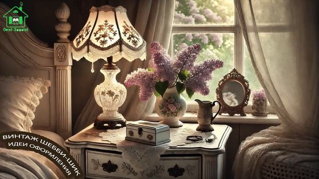 Винтажный интерьер с цветами в стиле Шебби-шик и фото идеи для оформления (30)