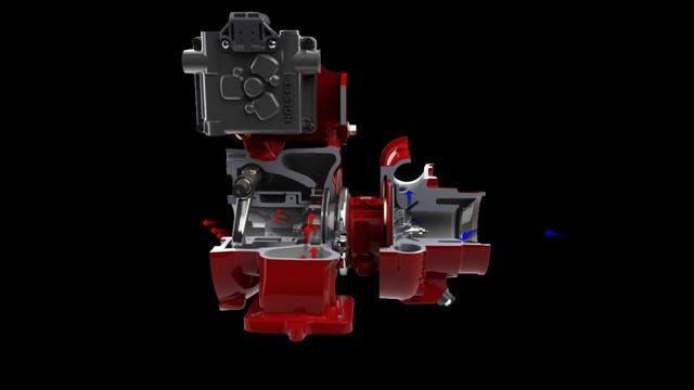 Cummins Turbo Technologies HE200VG - Animation