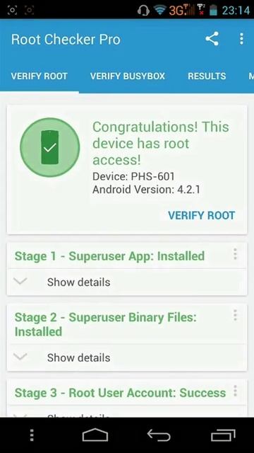 How to verify Root ?!