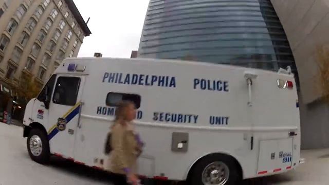 PPD Major Incident Response Team (MIRT) Truck and Homeland Security Truck