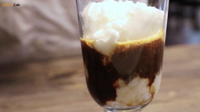 Vietnamese coconut iced coffee
