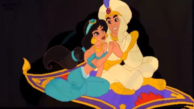 Aladdin und Jasmin