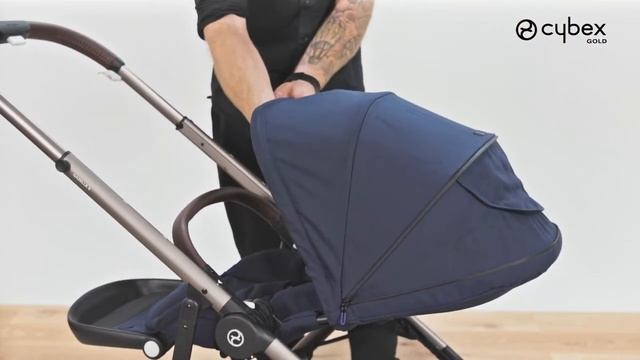 Как использовать солнцезащитный козырек XXL Gazelle S CYBEX