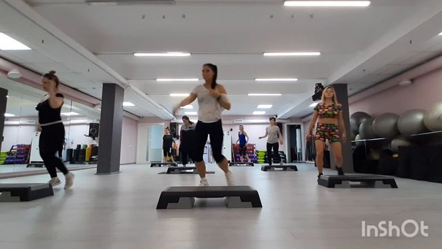 СТЕП АЭРОБИКА ЦЕЛАЯ ТРЕНИРОВКА / STEP AEROBICS / 29.10.2022г