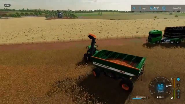 Bora jogar na fazenda fs22 colheita de sorgo