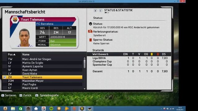 TALENTE FIFA 15