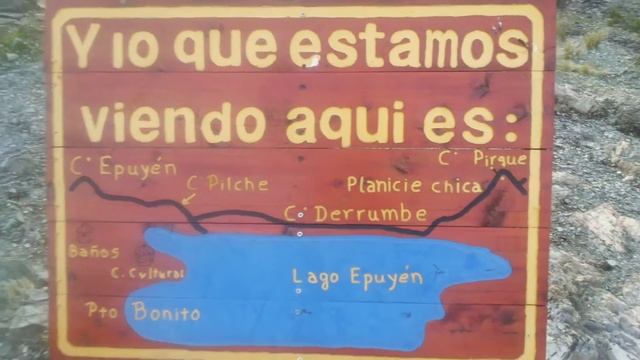 Fabiana, trayecto nr°7.)*; sub-carpeta ''c''-.Mi 1ra.vision del lago Epuyen, al crepuskulo,}.