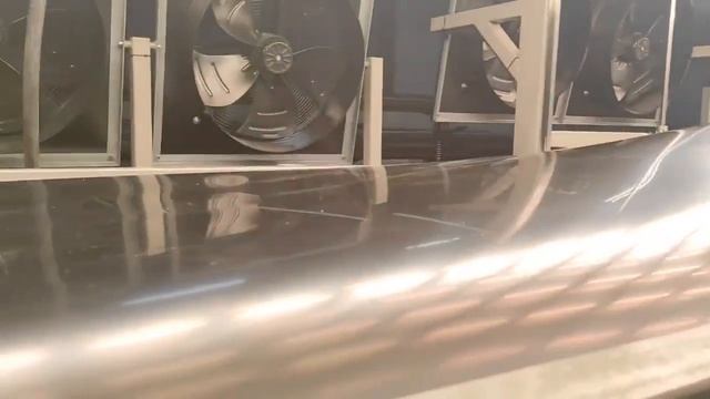 испытания станка 1200х6000 мм перед его отправкой Заказчику