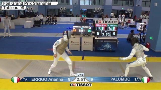 2019 457 T08 02 F F Individual Shanghai CHN GP YELLOW PALUMBO ITA vs ERRIGO ITA