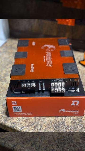 Четырехканальный усилитель PIRANHA от DL audio 4x60w