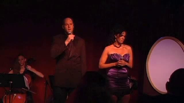 Zachary James and Jasmin Norwood at Birdland - The Bed Was Not My Own from Hello Again