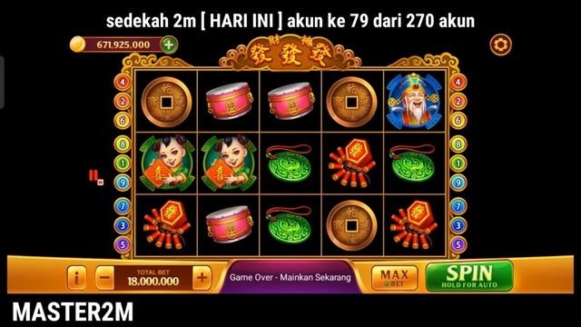 modal sedekah 2m hari ini super bar bar fafafa kake merah nya kejepit 2m up to bbb