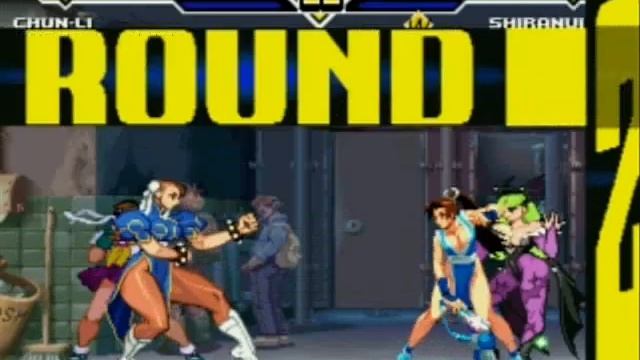 MUGEN Chun-Li & Sakura Vs. Mai Shiranui & Morrigan