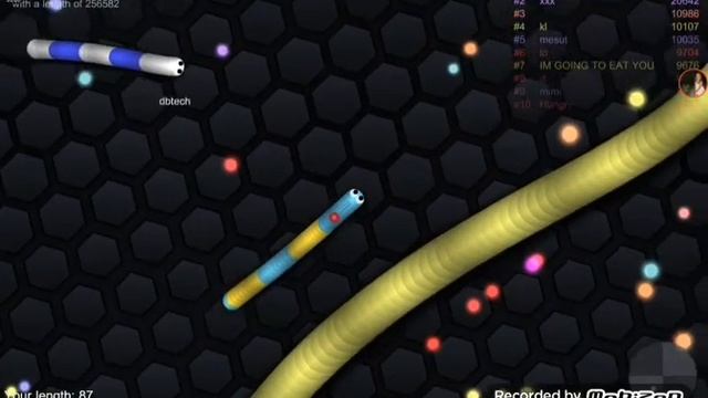 Slither.io | топ игрок =)