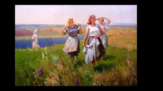 Спят курганы темные.