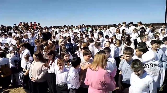 Построение на Набережной😘🥲Тарко-Сале