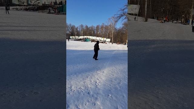 Воронеж. Спортивный комплекс Олимпик. Лыжня.