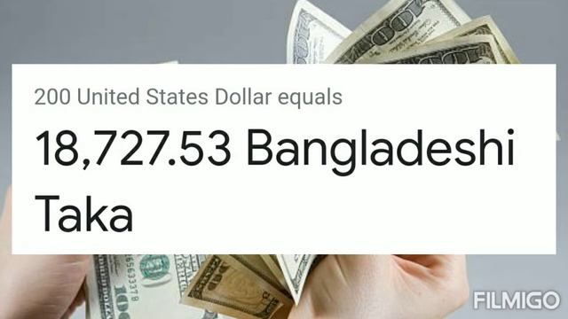 See 500 United States Dollar equal how much Bangladeshi Taka | 200 Dollars in Bangladesh Currency