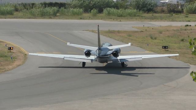 Cessna 500 Citation I | Private owner | OY-JAI | Taking-off from Cannes [4K]