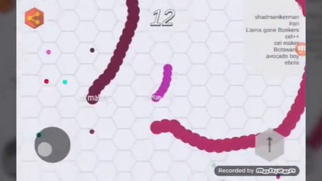 sliser.io 2 часть шланг двигается -:snake.io:-