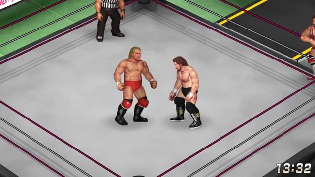 Ted DiBiase & Andre the Giant vs. Sid Vicious & Steve "Dr. Death" Williams (Fire Pro Wrestling)