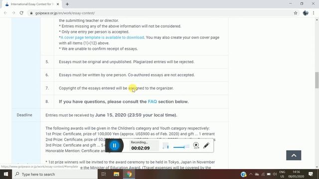 International Essay Contest 2020 | Free Trip to Japan | How to Submit an Essay