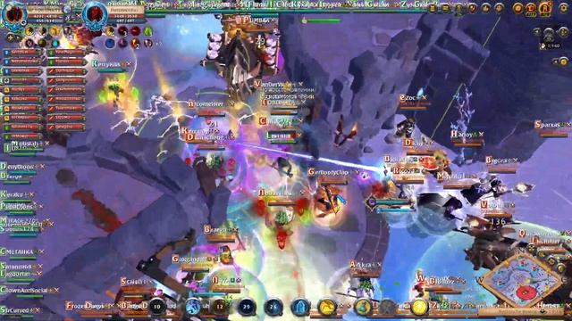 War Gods (98) vs SQUAD (88) ! Soul Scythe PoV | Albion Online | ZvZ/CASTLE | CALLER - 1OIITiMicT1