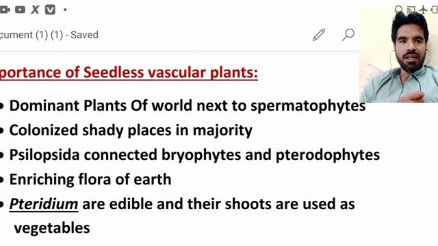 Importance of seedless vascular plants || Class 11 bio in pashto || Diversity among plants