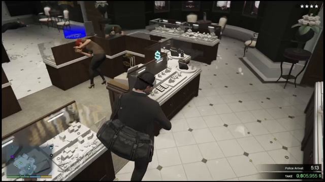 3 ограбления гта 5