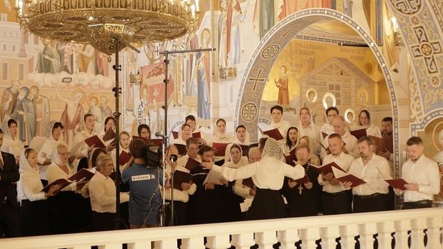 Херувимская песнь Софрониевская, муз. П.Г.Чеснокова #АрхиХор