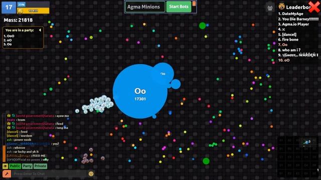 Играю в агма ио