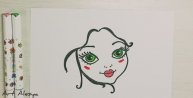 Как легко нарисовать красивую девушку_Рисую лицо девушки_Рисунок девушки)