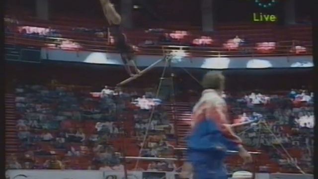 Oksana Fabrichnova (RUS) - Europeans 1994 - Uneven Bars Final