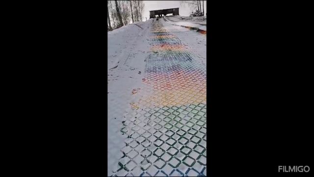 я на ватрушках катаюсь